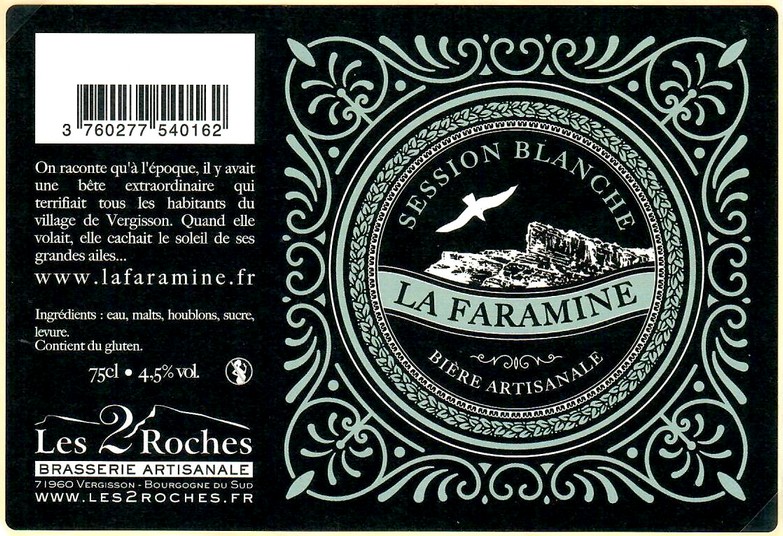 Etiquette BRASSERIE DES 2 ROCHES 11