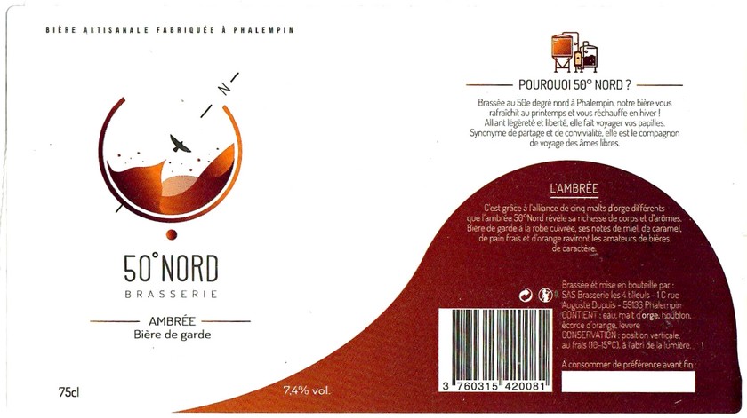 Etiquette BRASSERIE LES 4 TILLEULS 04