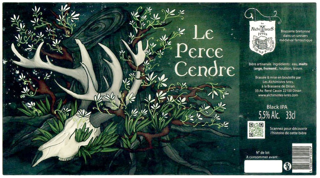 Etiquette BRASSERIE LES ALCHIMISTES IVRES 02