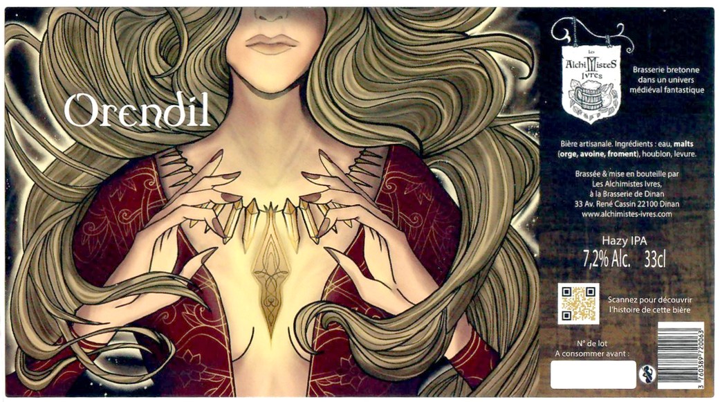 Etiquette BRASSERIE LES ALCHIMISTES IVRES 03