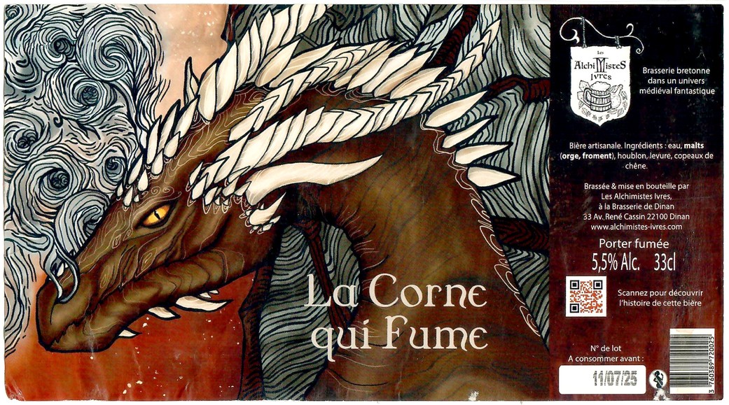 Etiquette BRASSERIE LES ALCHIMISTES IVRES 04