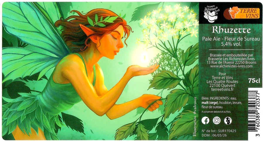 Etiquette BRASSERIE LES ALCHIMISTES IVRES 14