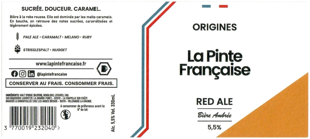 Etiquette BRASSERIE LES ANGES DECHUS 01