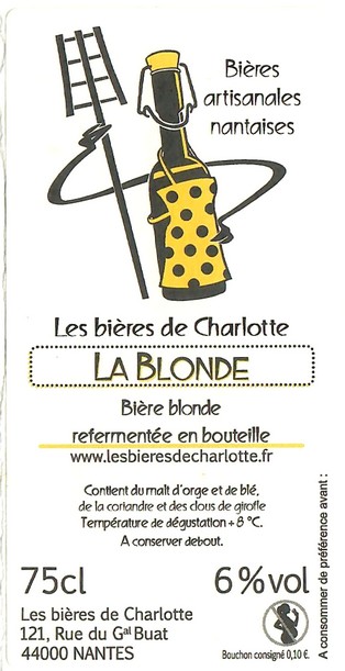 Etiquette BRASSERIE LES BIERES DE CHARLOTTE 14