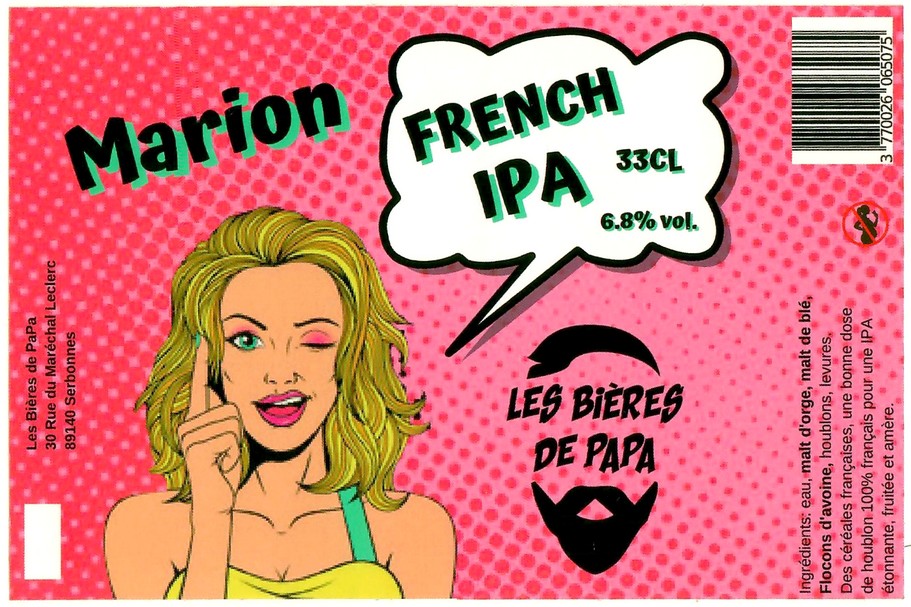 Etiquette BRASSERIE LES BIERES DE PAPA 09
