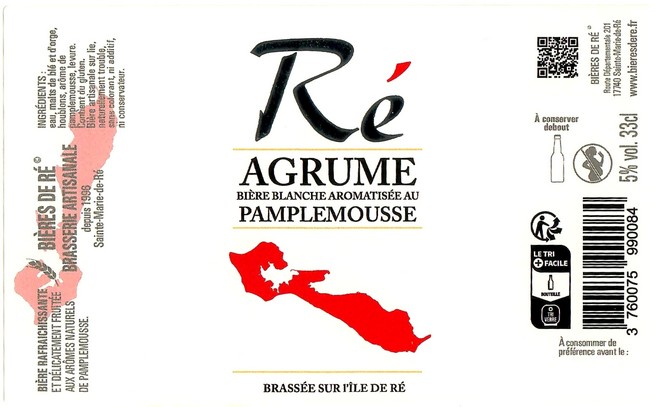 Etiquette BRASSERIE LES BIERES DE RE 48