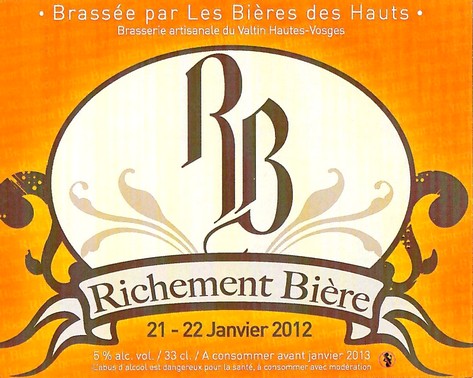 Etiquette BRASSERIE LES BIERES DES HAUTS 06