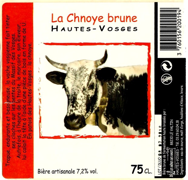 Etiquette BRASSERIE LES BIERES DES HAUTS 10