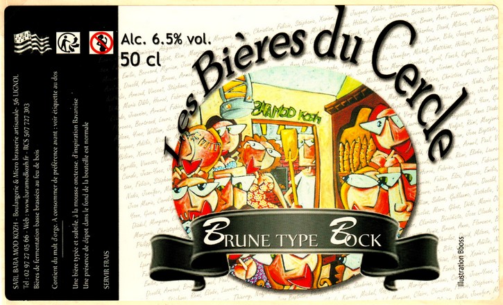 etiquette BRASSERIE LES BIERES DU CERCLE 03