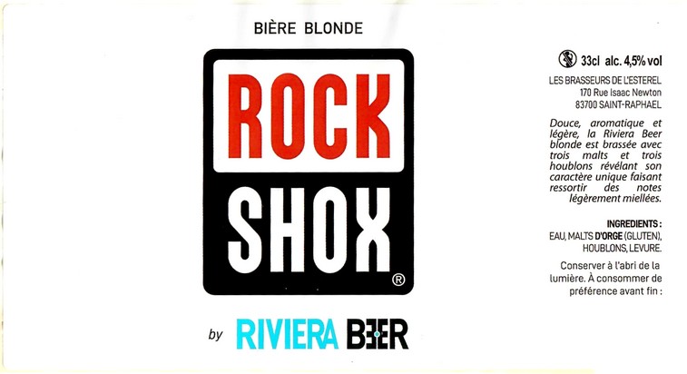 Etiquette BRASSERIE LES BRASSEURS DE L'ESTEREL 18