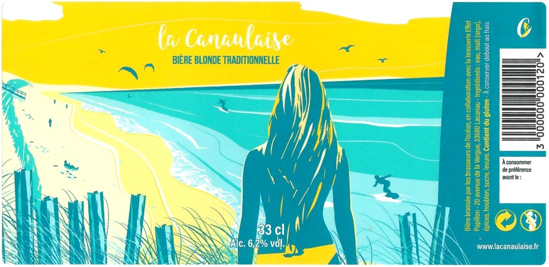 Etiquette BRASSERIE LES BRASSEURS DE L'OCEAN 01