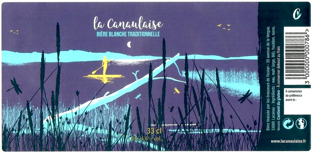 Etiquette BRASSERIE LES BRASSEURS DE L'OCEAN 02