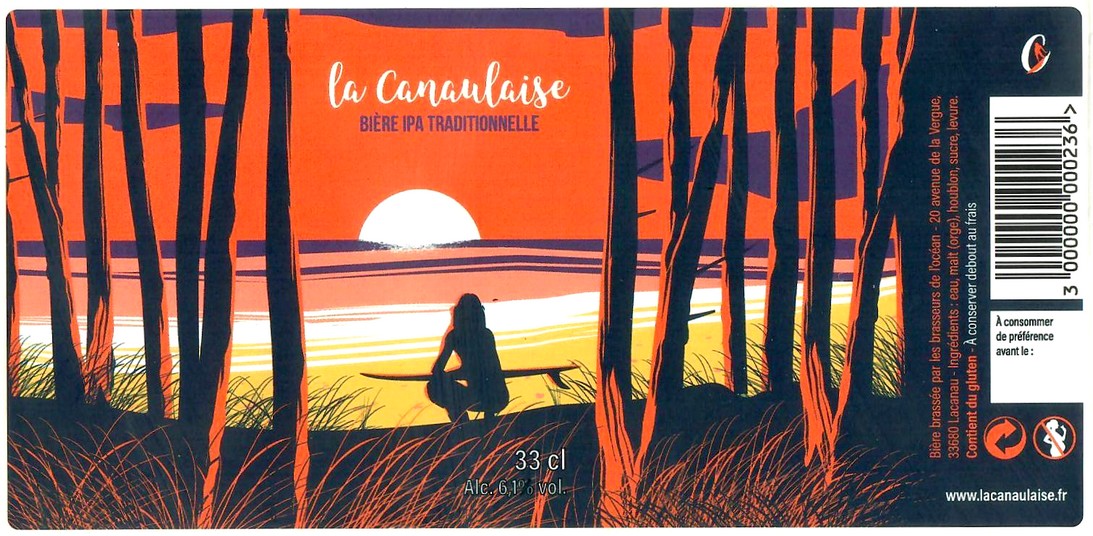 Etiquette BRASSERIE LES BRASSEURS DE L'OCEAN 04