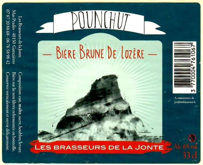 etiquette BRASSERIE LES BRASSEURS DE LA JONTE 49