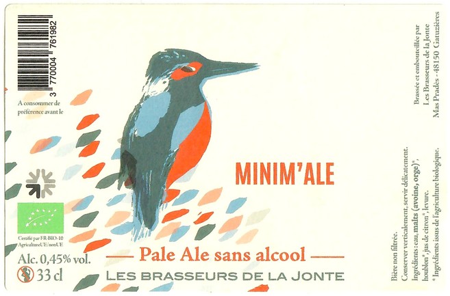 Etiquette BRASSERIE LES BRASSEURS DE LA JONTE 57