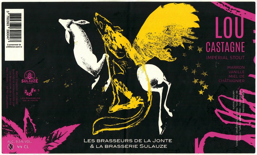 Etiquette BRASSERIE LES BRASSEURS DE LA JONTE 59