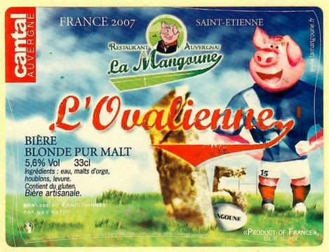 Etiquette BRASSERIE LES BRASSEURS DU SORNIN 105