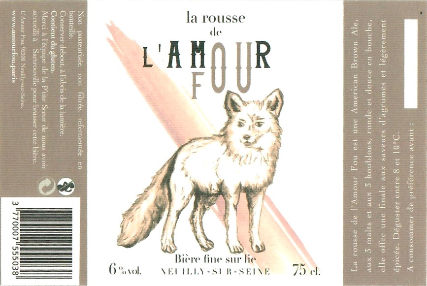 Etiquette BRASSERIE LES BRASSEURS DU VAL DE SEINE 15