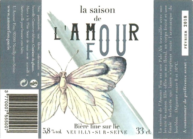 Etiquette BRASSERIE LES BRASSEURS DU VAL DE SEINE 17