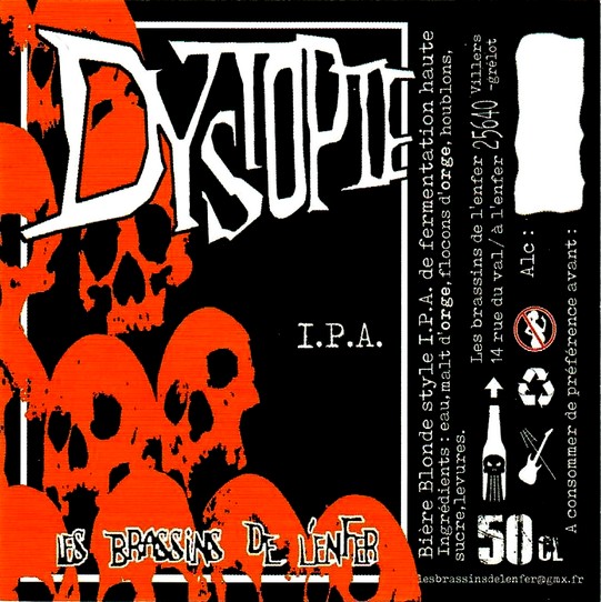 etiquette LES BRASSINS DE L'ENFER 05