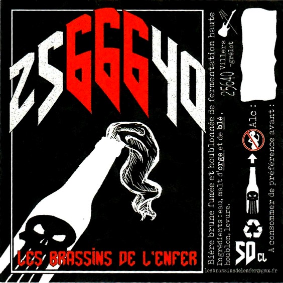 etiquette LES BRASSINS DE L'ENFER 06