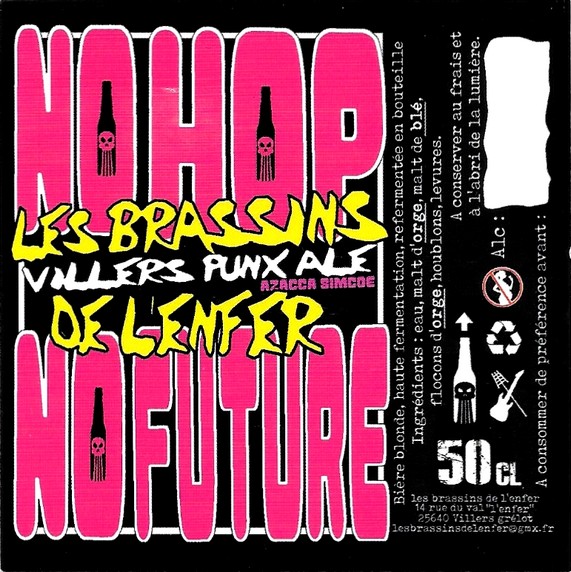 etiquette BRASSERIE LES BRASSINS DE L'ENFER 07