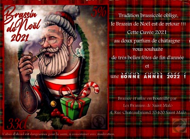 Etiquette BRASSERIE LES BRASSINS DE SAINT MALO 11