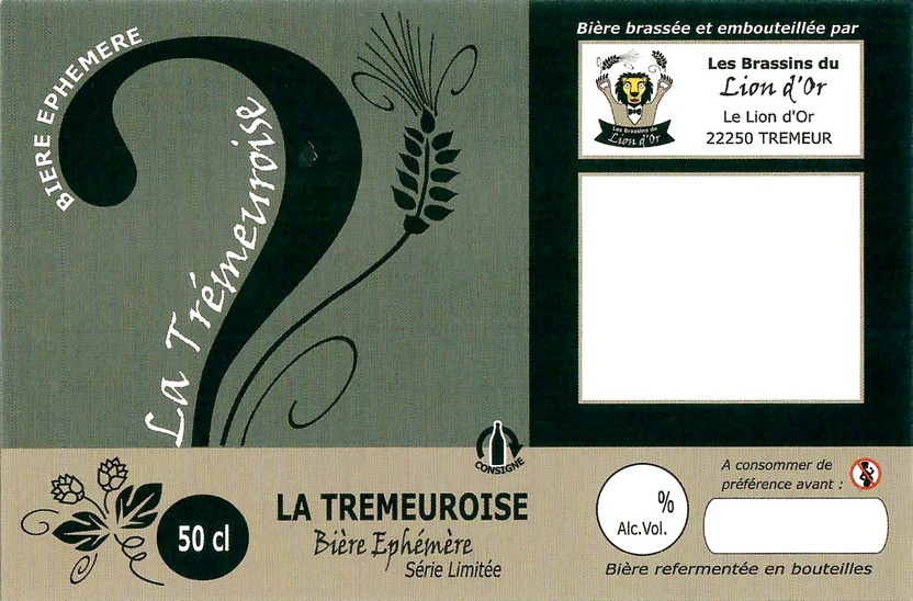 Etiquette BRASSERIE LES BRASSINS DU LION D'OR 14