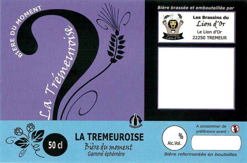 Etiquette BRASSERIE LES BRASSINS DU LION D'OR 15