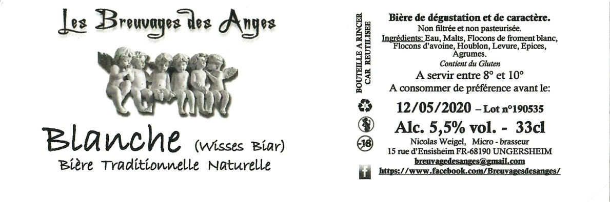 etiquette BRASSERIE LES BREUVAGES DES ANGES 01