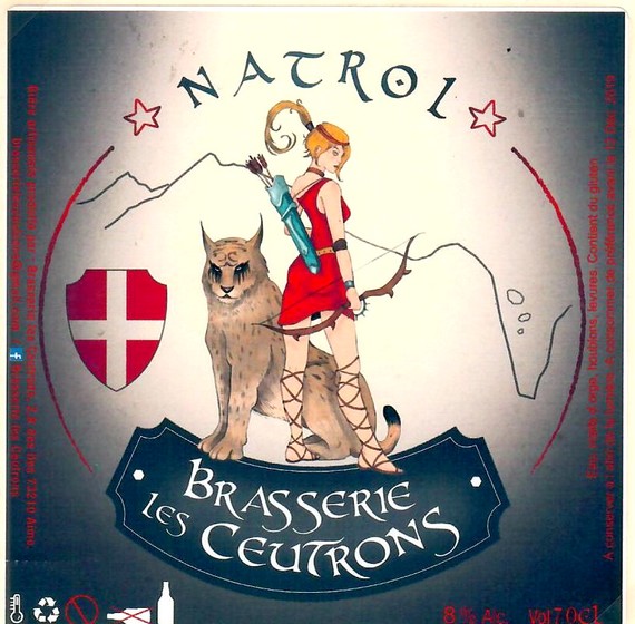 Etiquette BRASSERIE LES CEUTRONS 04