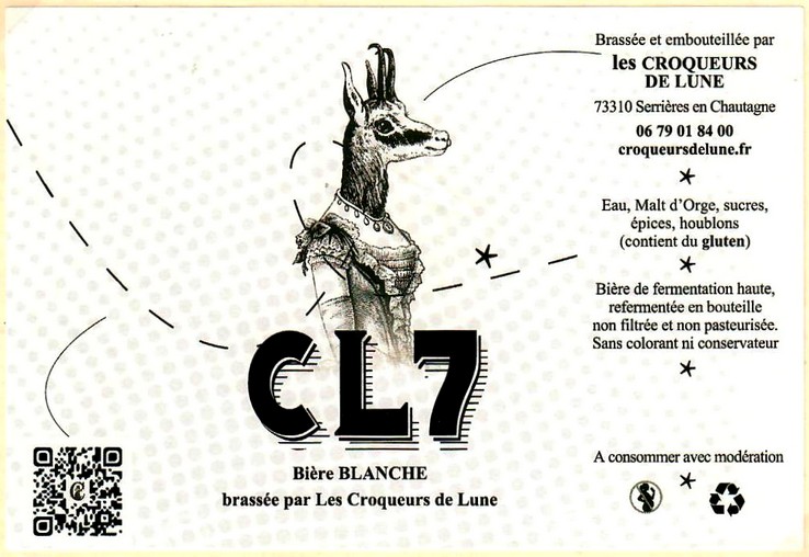 Etiquette BRASSERIE LES CROQUEURS DE LUNE 08