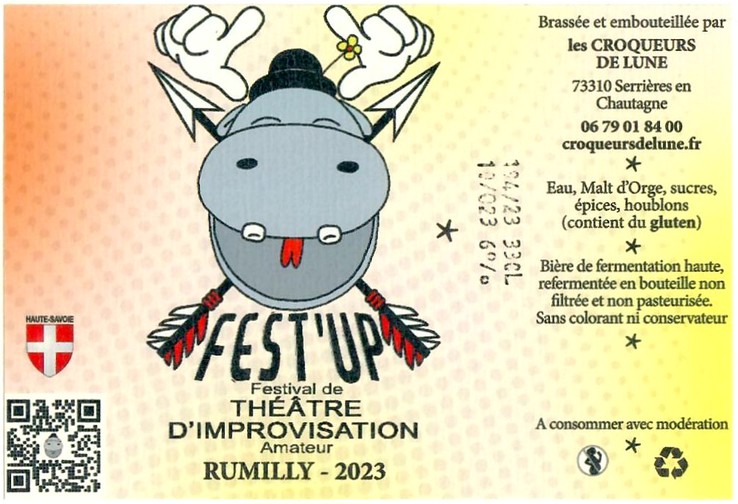 Etiquette BRASSERIE LES CROQUEURS DE LUNE 20