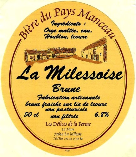 Etiquette BRASSERIE LES DELICES DE LA FERME 04