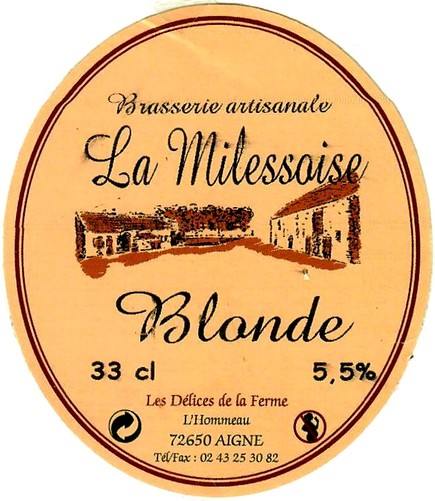 Etiquette BRASSERIE LES DELICES DE LA FERME 11