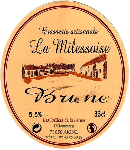 Etiquette BRASSERIE LES DELICES DE LA FERME 12