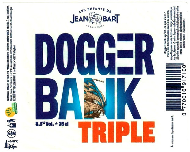 etiquette BRASSERIE LES ENFANTS DE JEAN BART 07