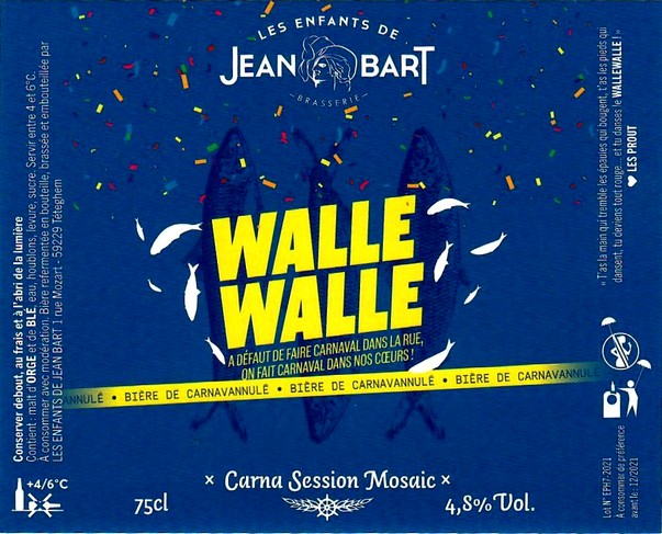 etiquette BRASSERIE LES ENFANTS DE JEAN BART 09