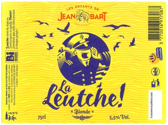 Etiquette BRASSERIE LES ENFANTS DE JEAN BART 31