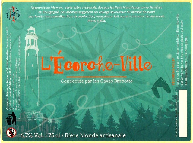 Etiquette BRASSERIE LES ENFANTS DE JEAN BART 38