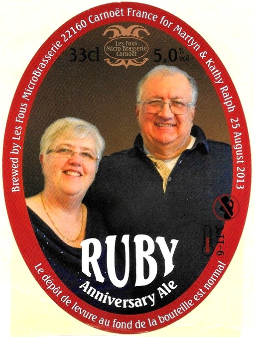 etiquette BRASSERIE LES FOUS 13