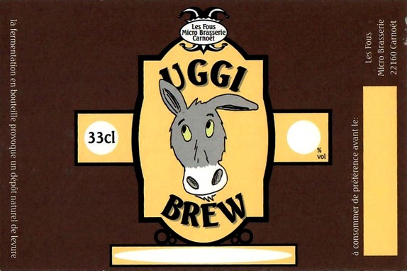 Etiquette BRASSERIE LES FOUS 14