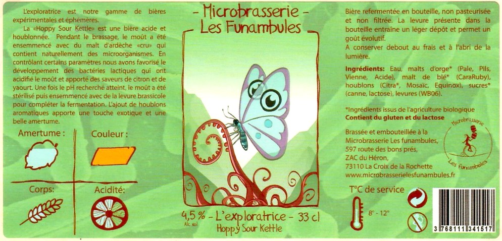 Etiquette BRASSERIE LES FUNAMBULES 09