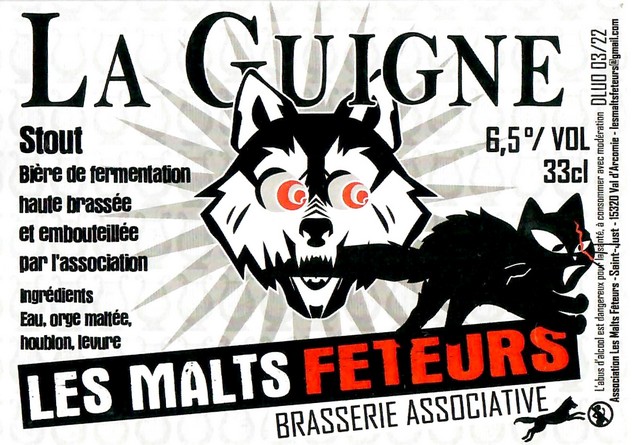 Etiquette BRASSERIE LES MALTS FETEURS 03