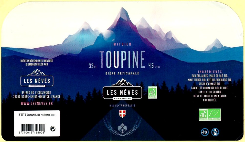 Etiquette BRASSERIE LES NEVES 03