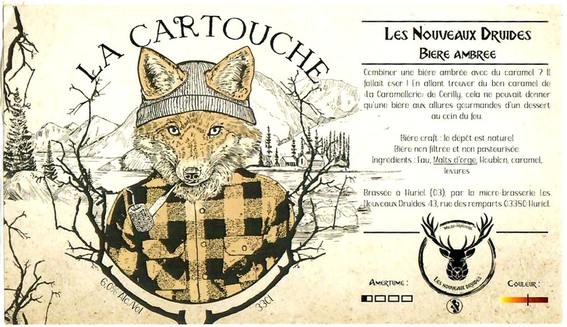 Etiquette BRASSERIE LES NOUVEAUX DRUIDES 03