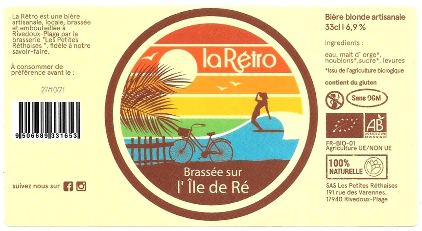 etiquette BRASSERIE LES PETITES RETHAISES 03