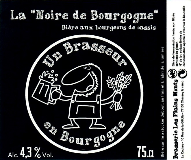 Etiquette BRASSERIE LES PLAINS MONTS 06