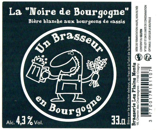 Etiquette BRASSERIE LES PLAINS MONTS 11