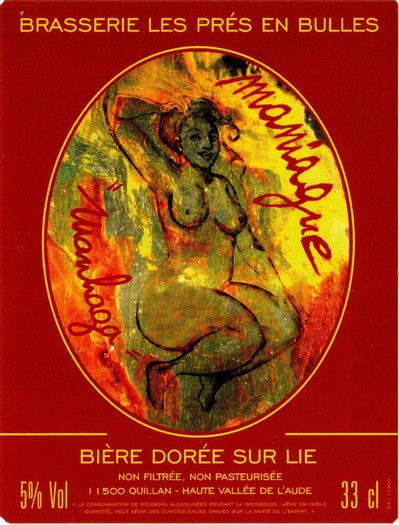 etiquette BRASSERIE LES PRES EN BULLES 04